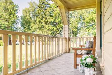 Фото номера Двухместный номер с 1 кроватью и балконом Гостевой дом Ungurmalas Guest House г. Auciems 6