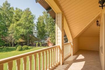 Фото номера Двухместный номер с 1 кроватью и балконом Гостевой дом Ungurmalas Guest House г. Auciems 11